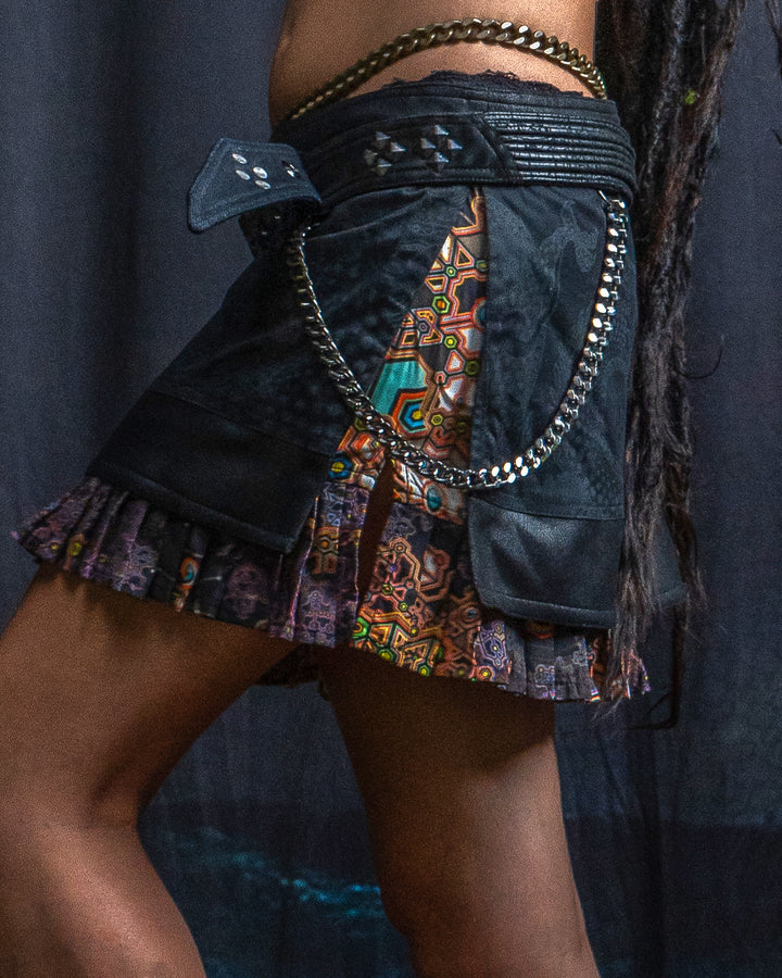 Mini Skirt Tribal - Black Rider DRAGONS Coralblast