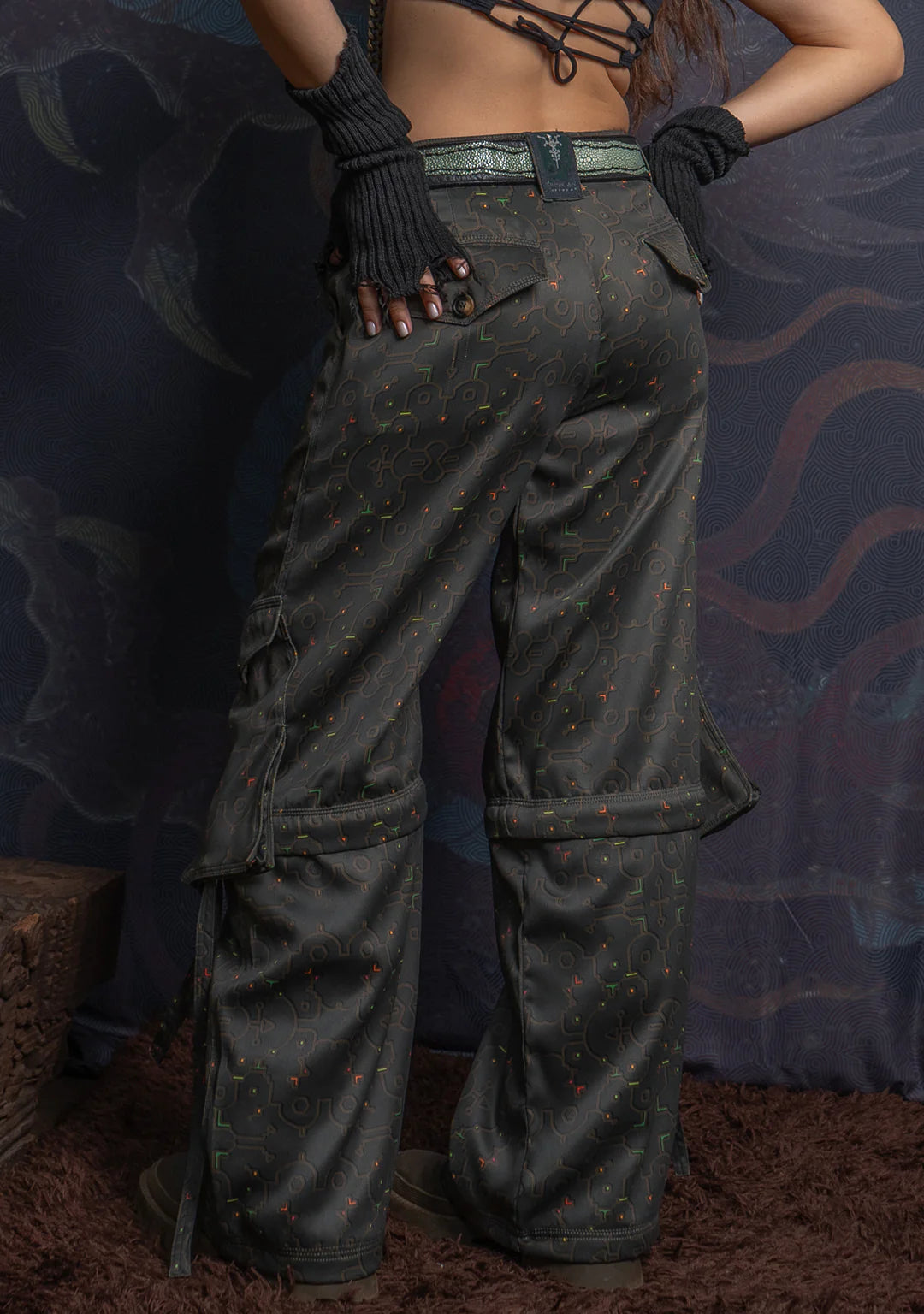 Pants Baggy Pockets Special Edition - REBIRTH OF IKARO Forest