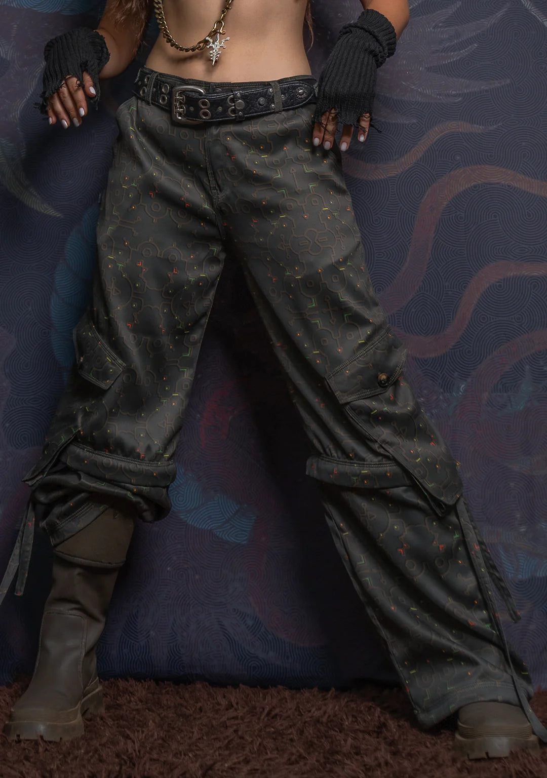 Pants Baggy Pockets Special Edition - REBIRTH OF IKARO Forest