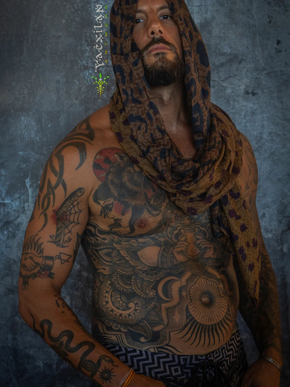 Scarf / Pareo - Bamboo - LEOPARDUS