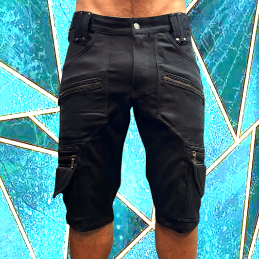 Shorts - ETA blue - black