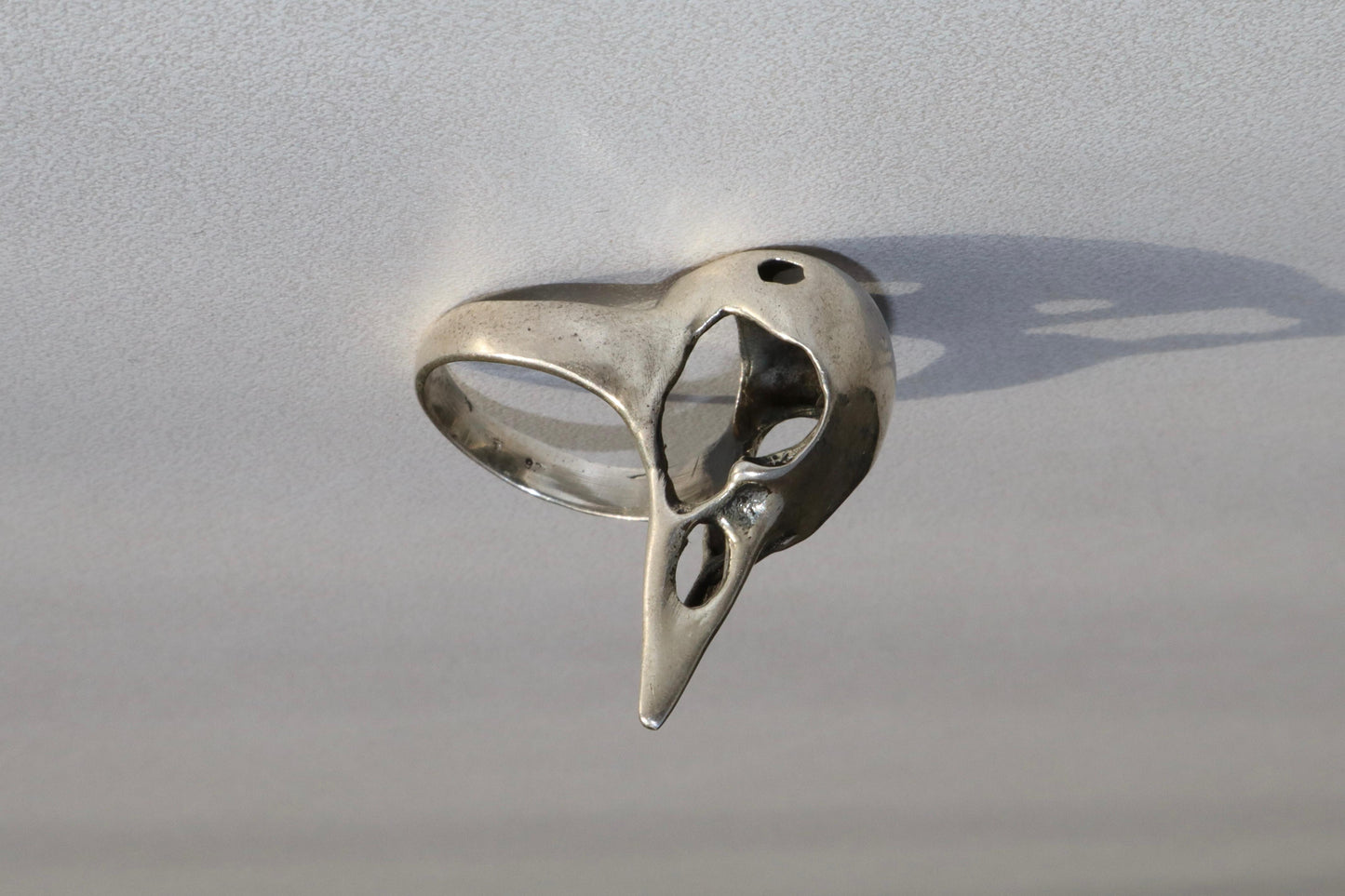 Ring - Crow Skull