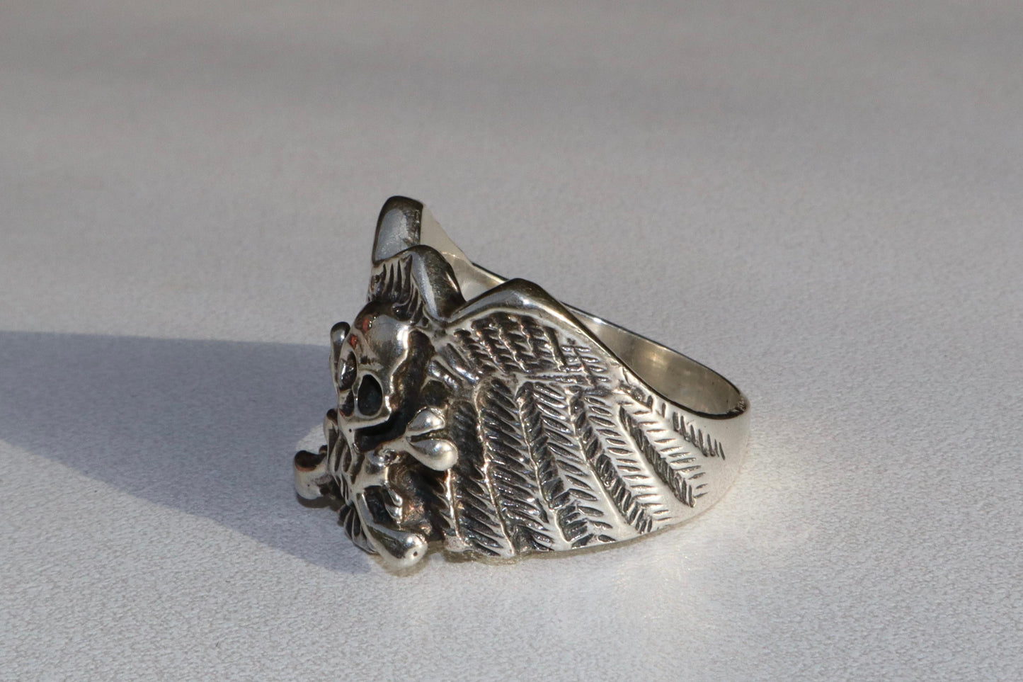Ring - Crowned Skull