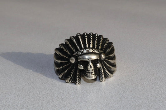 Ring - Tribal Skull