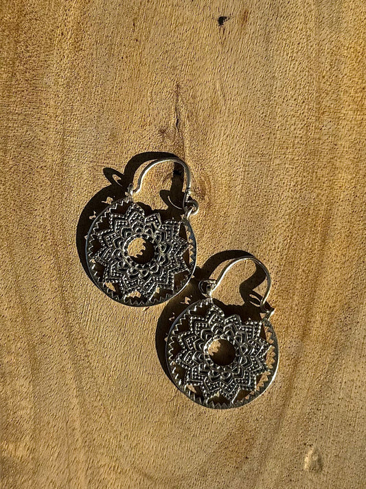 Sacred Mandala Earrings