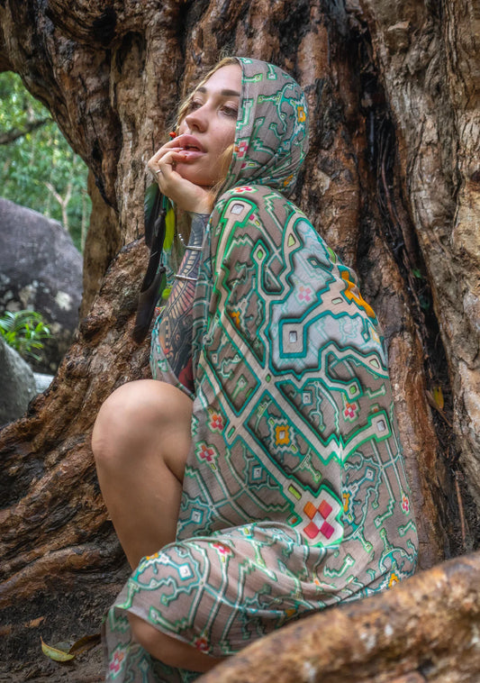 Scarf / Pareo - Bamboo - HUIRRARIKA