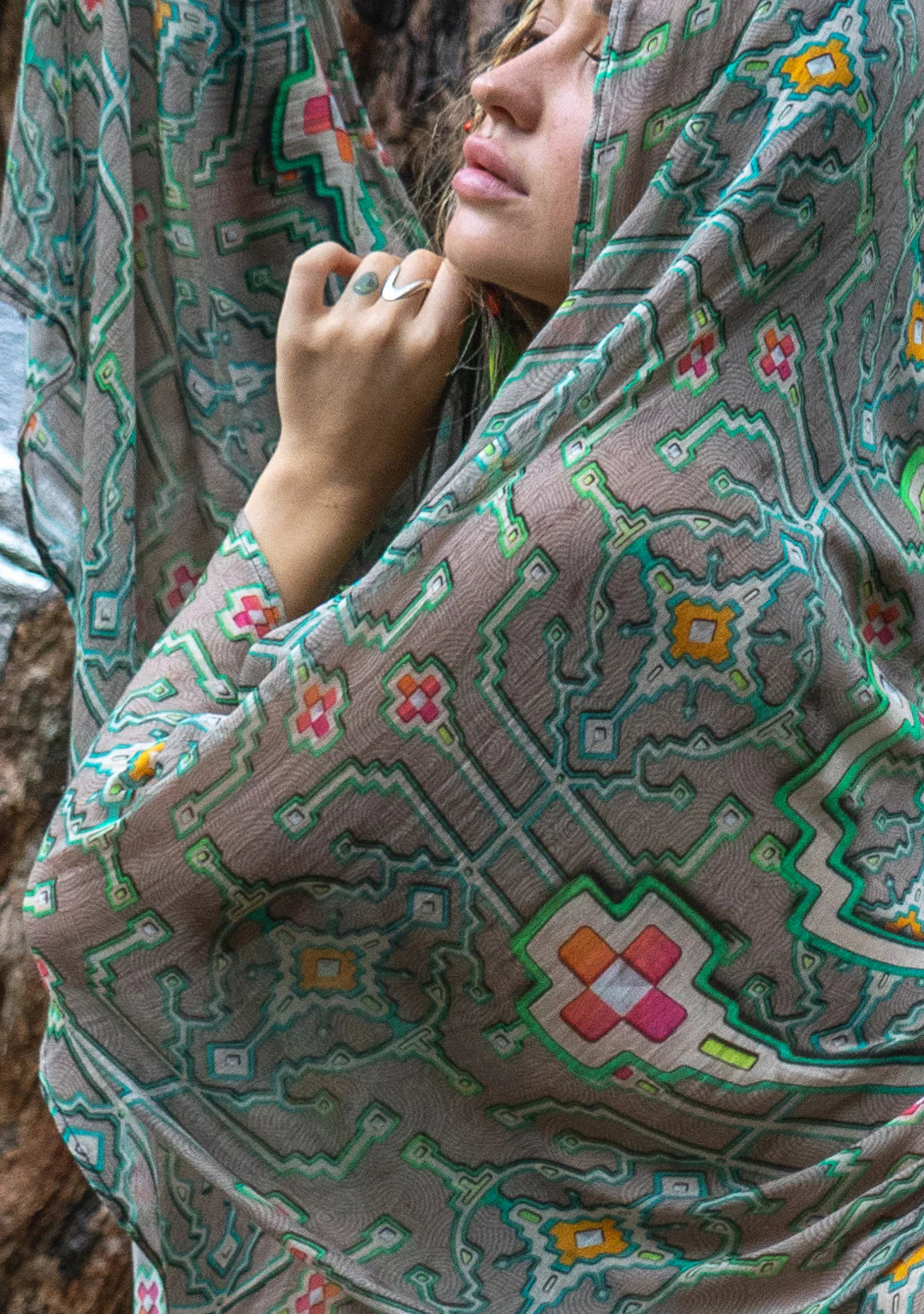 Scarf / Pareo - Bamboo - HUIRRARIKA