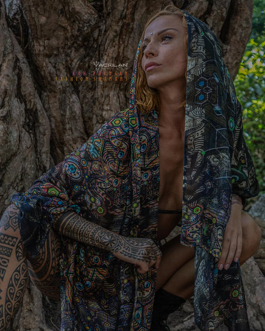 Scarf / Pareo - Bamboo - PSYCHEDELIKA GALACTIKA
