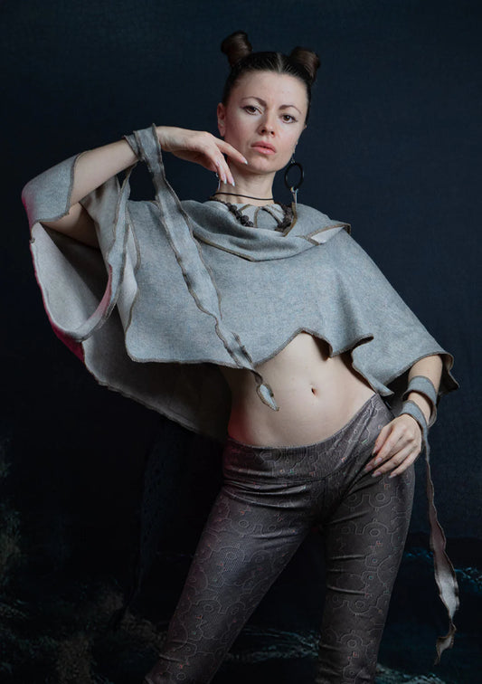 Sweater / Shall Knits - MANTA SKUNK SQWID Elders
