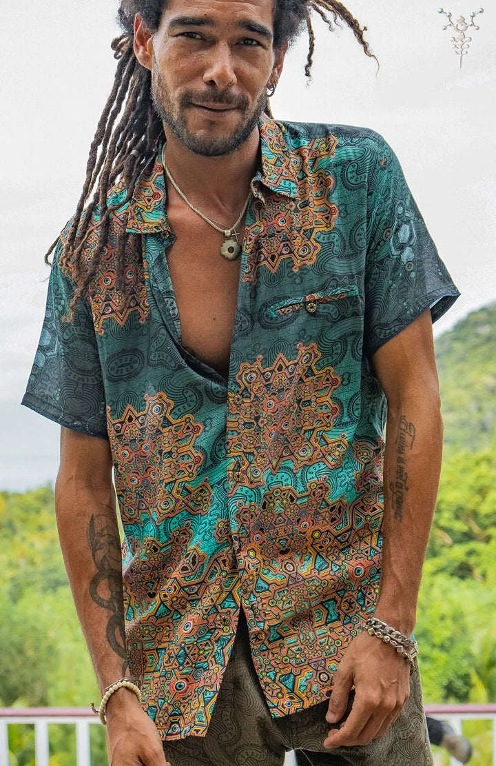 Shirt Half Sleeves - Bamboo - ATLANTIS