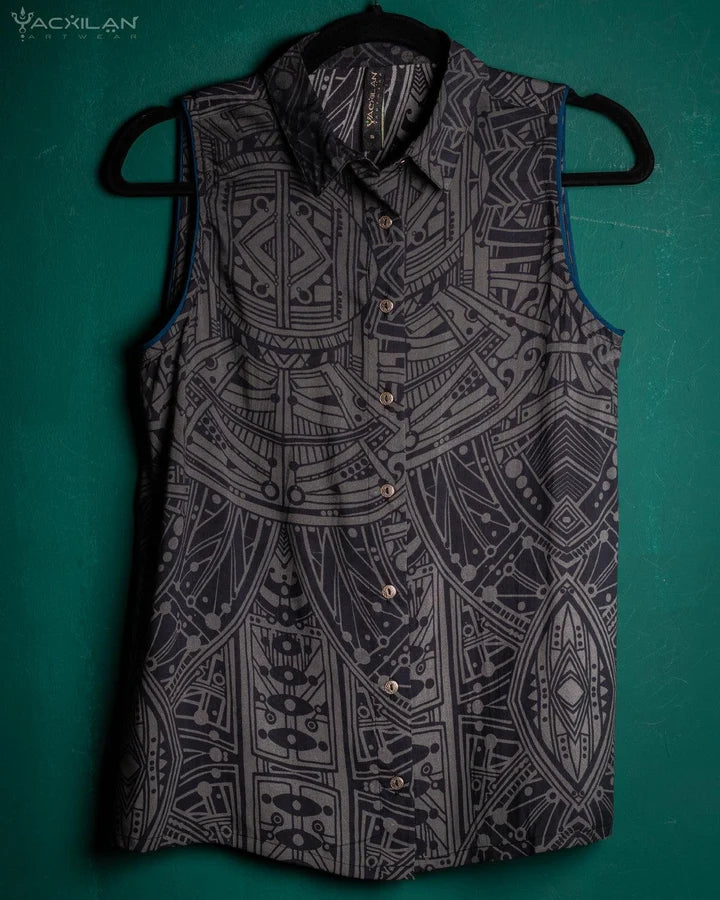 Sleeveless Shirt -  Bamboo - RETRO FUTURE