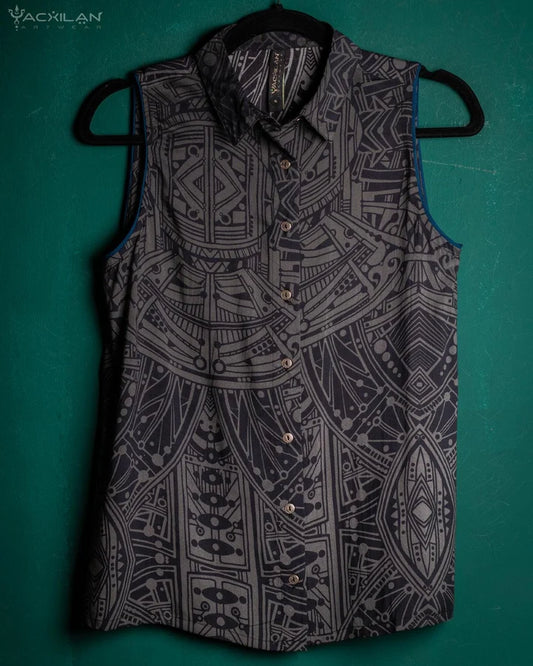 Sleeveless Shirt -  Bamboo - RETRO FUTURE