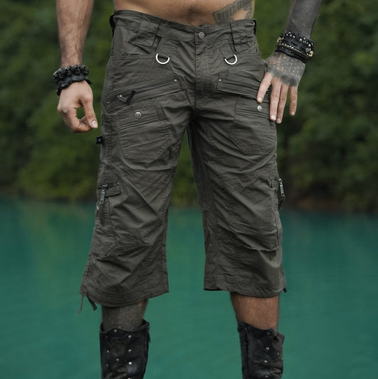 Shorts - Managa Cargo 3/4 - khaki