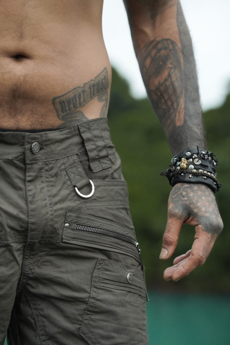 Shorts - Managa Cargo 3/4 - khaki