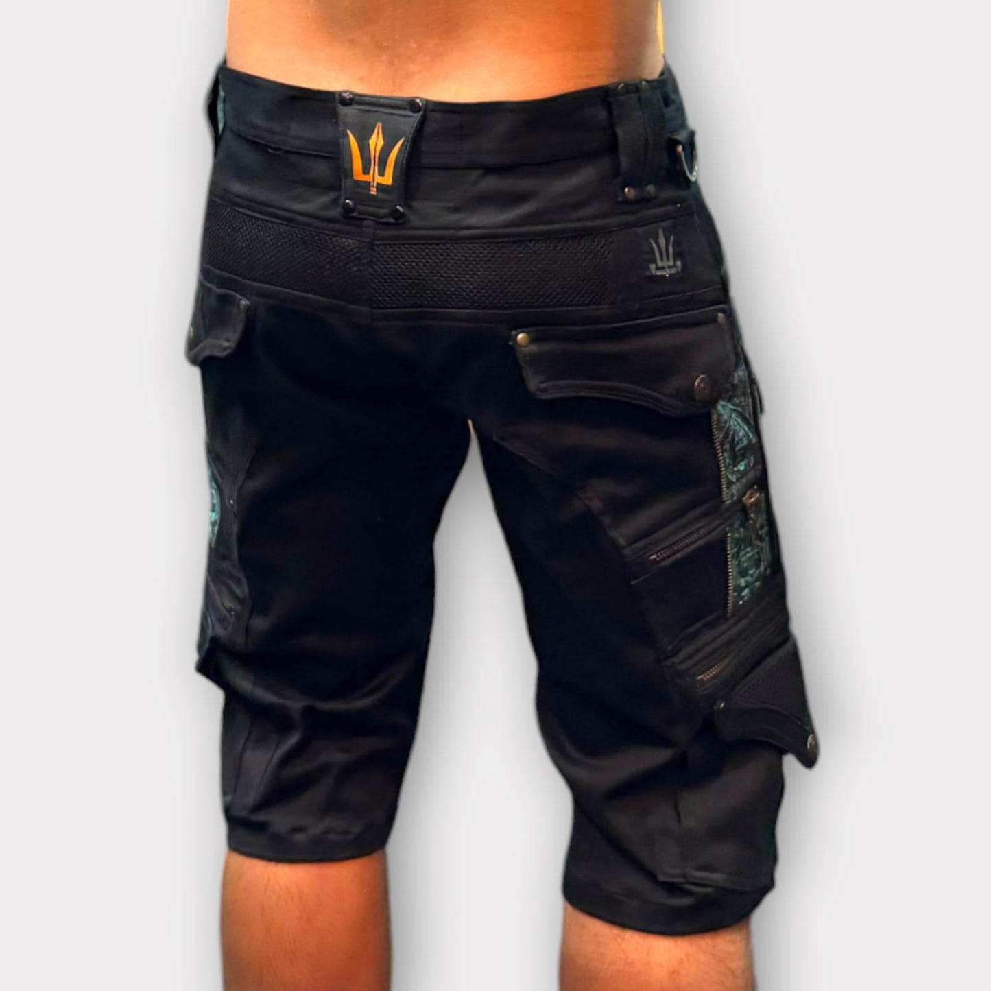 Shorts - ETA blue - black