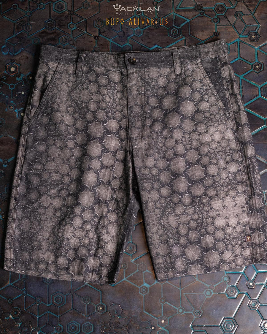 Skate Short - Combed Cotton Herringbone - BUFO ALIVARUS