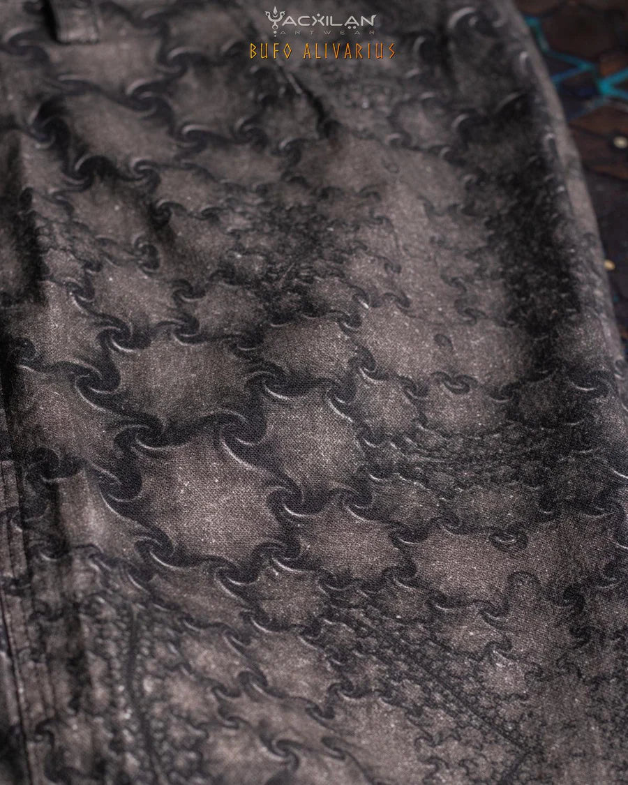 Skate Short - Combed Cotton Herringbone - BUFO ALIVARUS