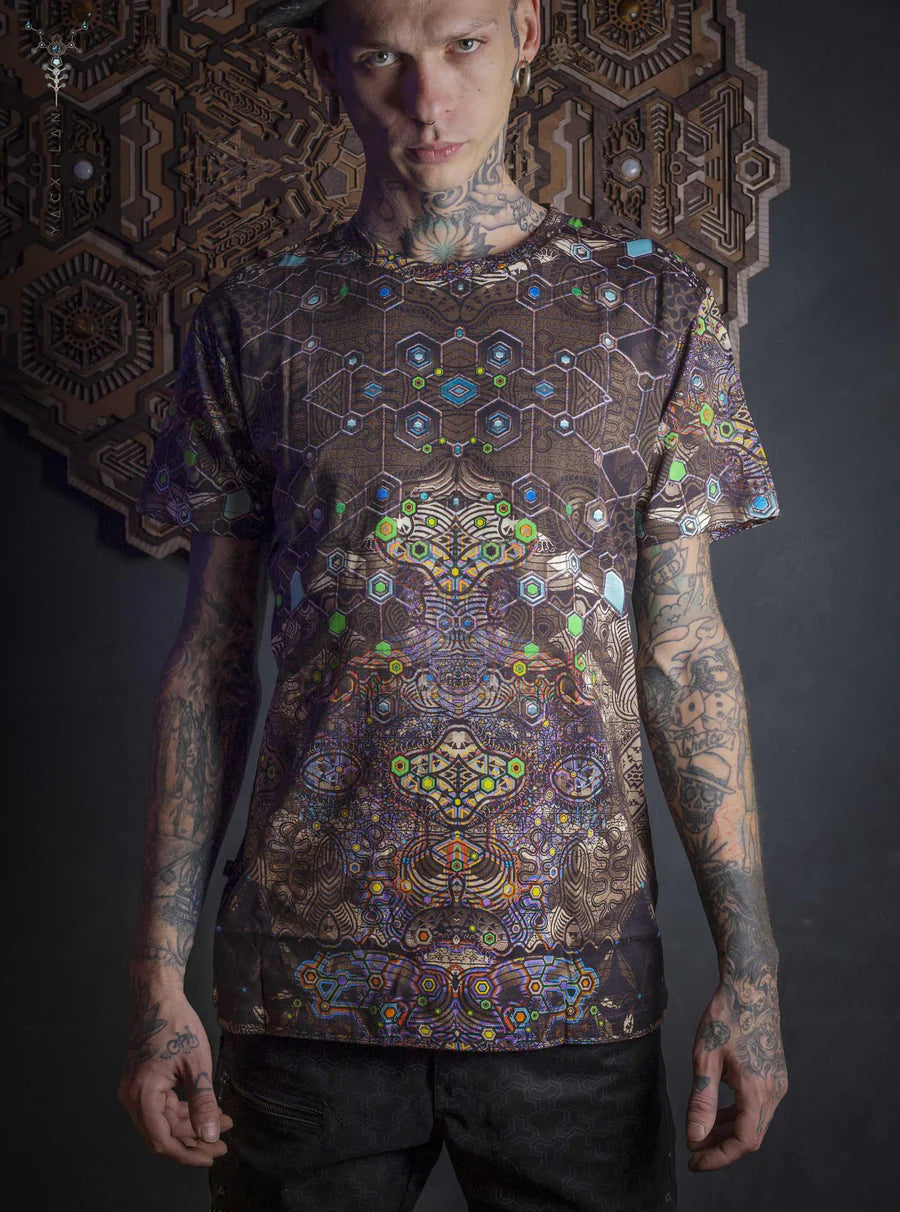T-Shirt Men / Cotton Bamboo All over print - PSYGALAK