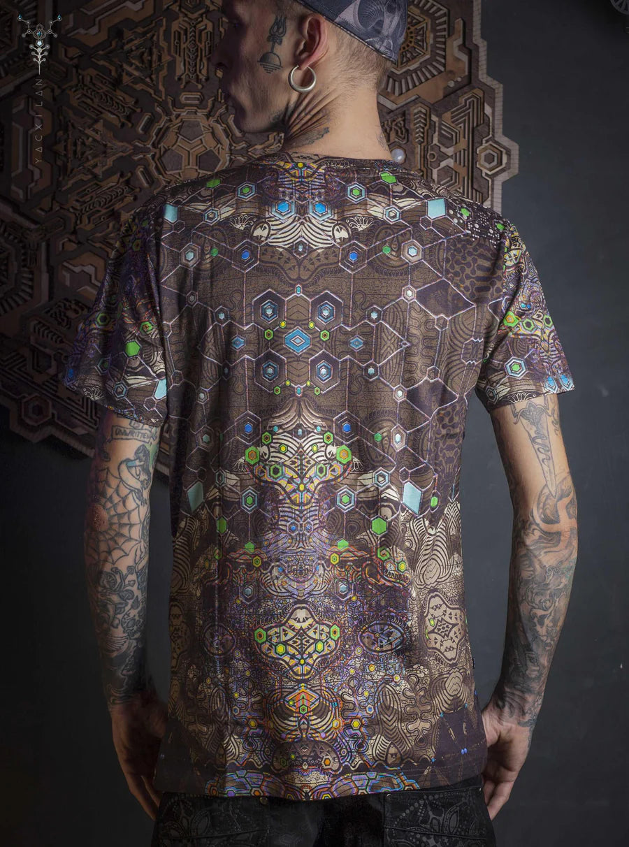 T-Shirt Men / Cotton Bamboo All over print - PSYGALAK