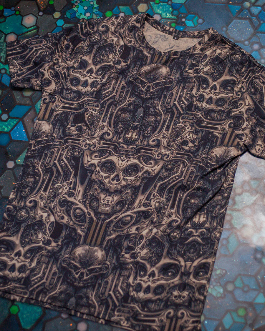 T-Shirt Men / Cotton Supima AOP - SKULLOHOLICS