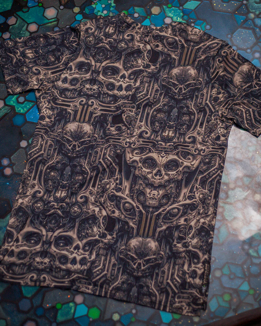 T-Shirt Men / Cotton Supima AOP - SKULLOHOLICS