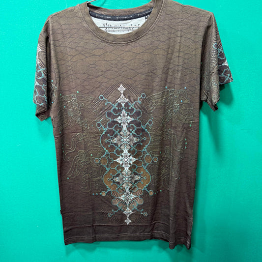 T-Shirt Men / Cotton Supima AOP - THUNDERSPINE