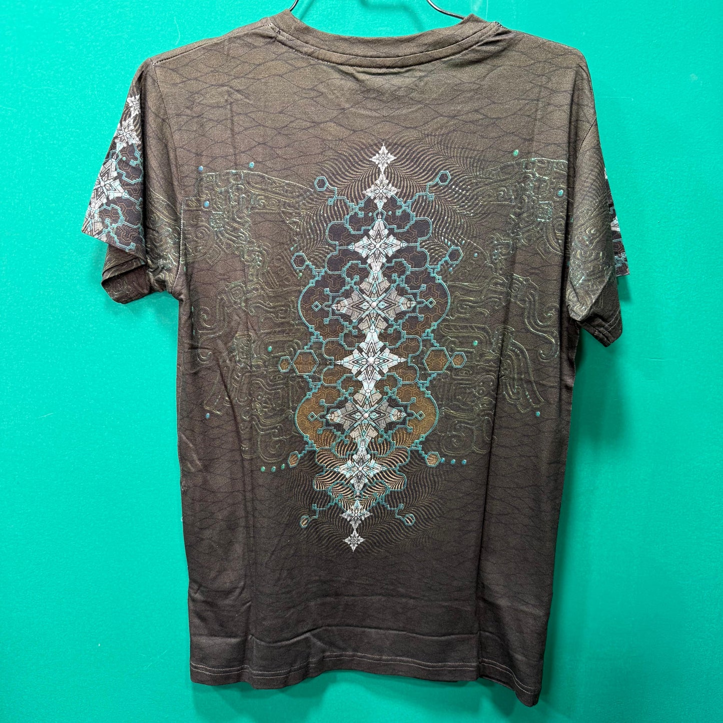 T-Shirt Men / Cotton Supima AOP - THUNDERSPINE
