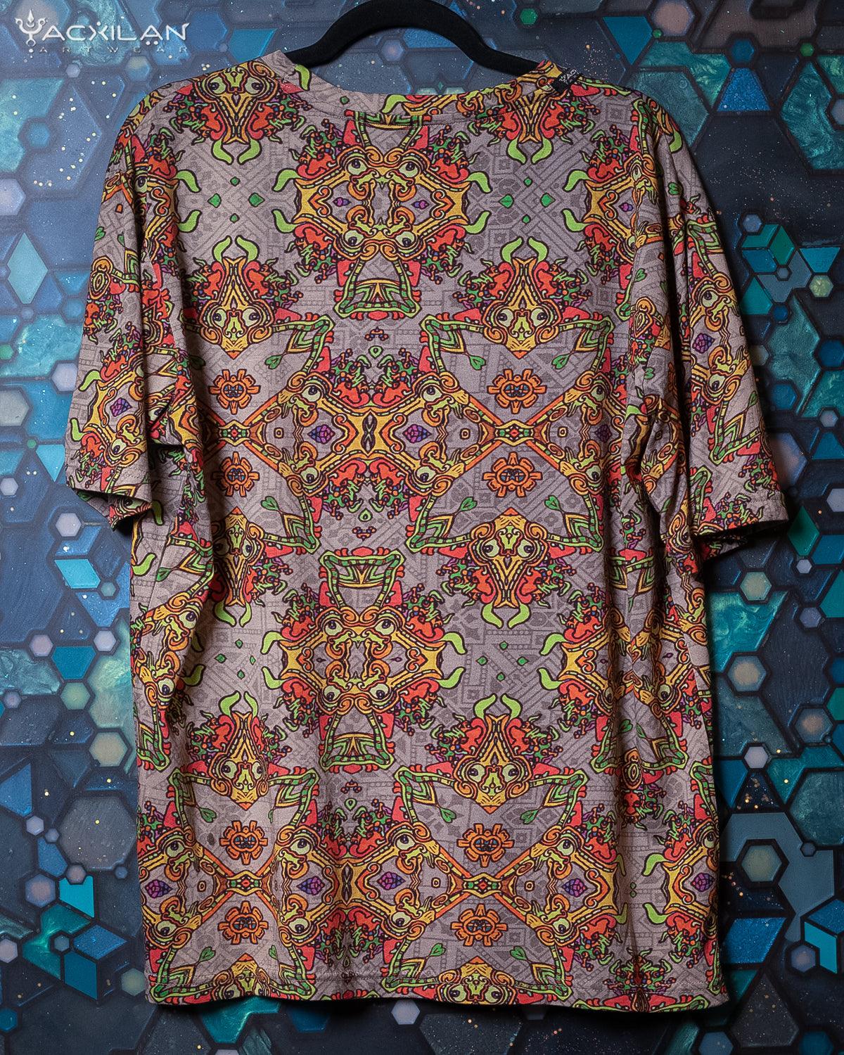 Yacxilan - Cotton Supima AOP - PAKAL'S GOLD