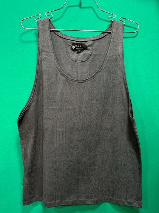 Tank T-shirt - METANOIA - Dark grey