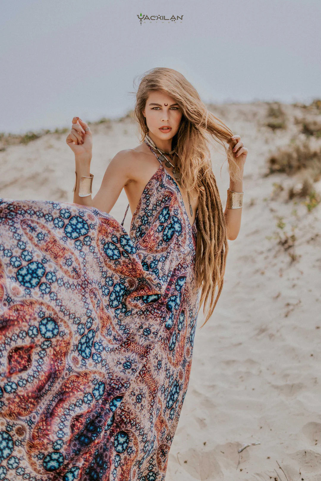 Triangle Long Dress / Bamboo - OZAKI 8