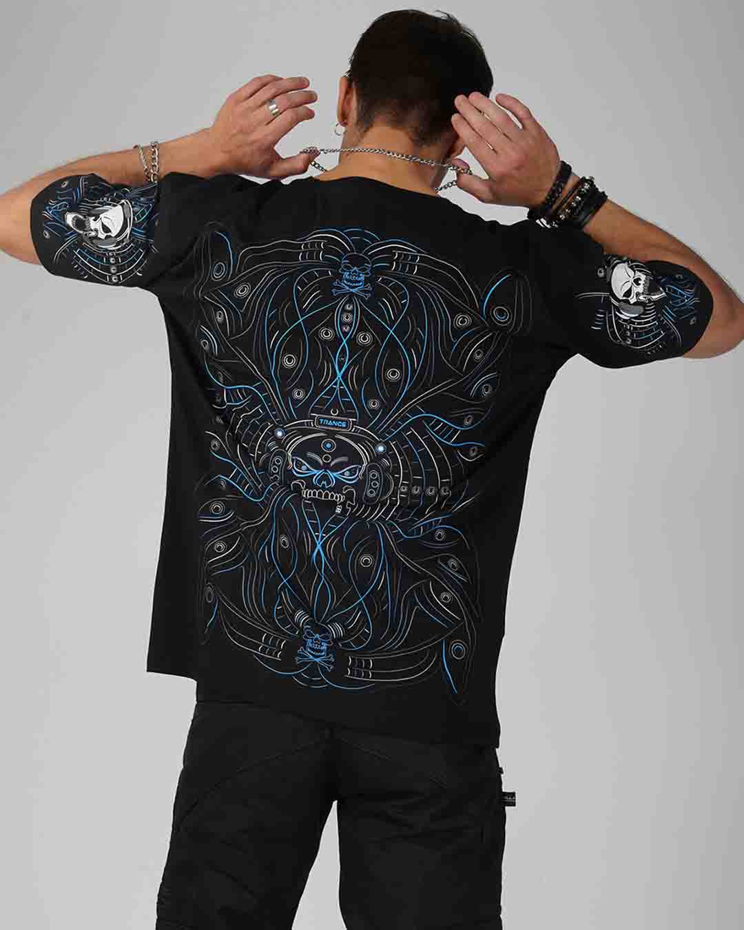 Oversize T-Shirt - DJ Skull Trance