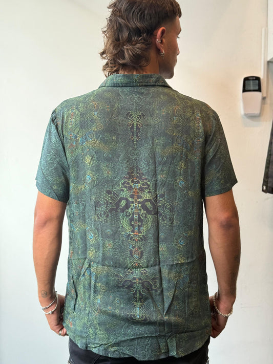 Viscose Shirt - Acid Garden