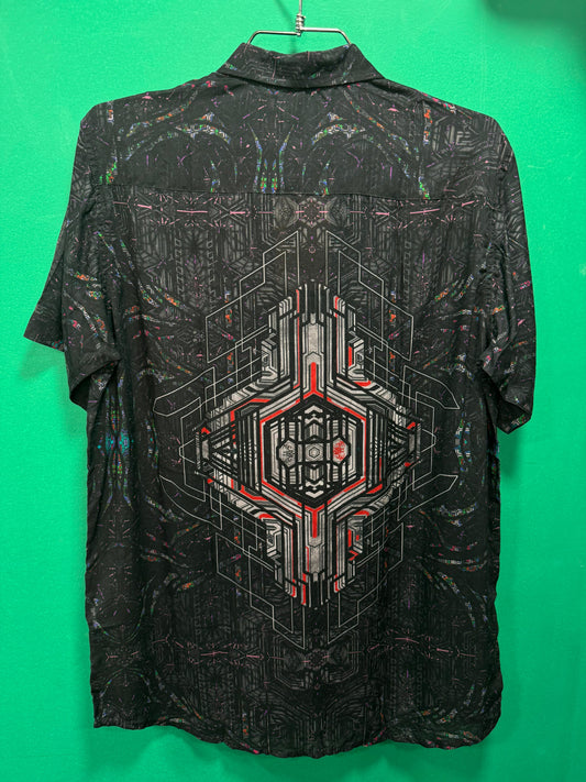 Viscose Shirt - Fractal bloom