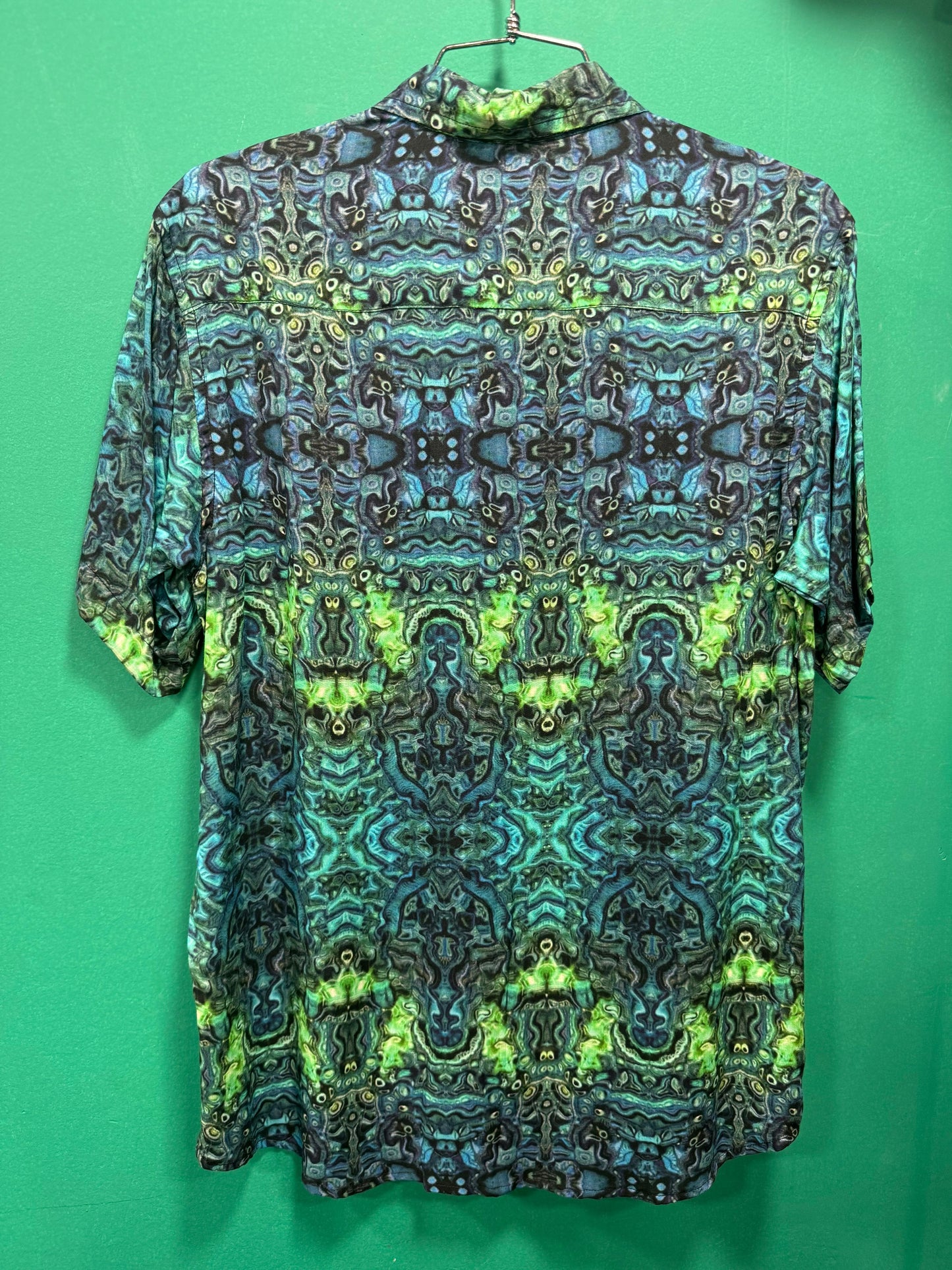 Viscose Shirt - Ocean blast