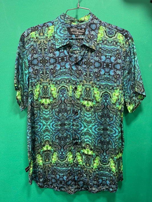 Viscose Shirt - Ocean blast