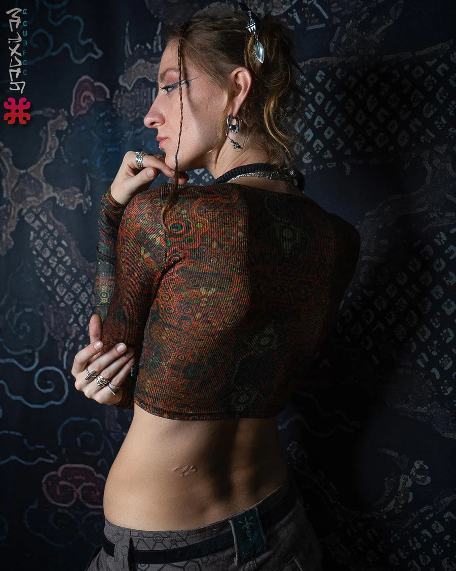 Yacxilan - Crop Top Longsleeve - Flatrib SNL