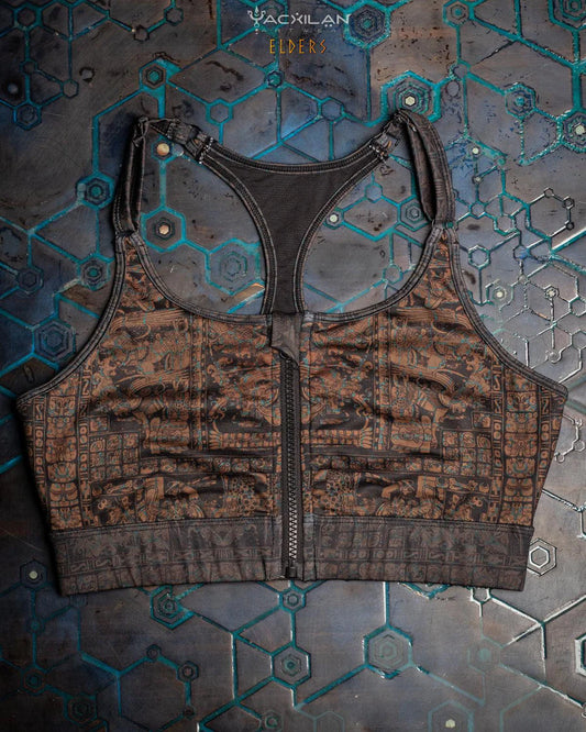 Yacxilan - Crop Top Sportwear Zip - ELDERS