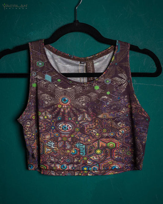Yacxilan - Crop Top Tencil - PSYGALAK