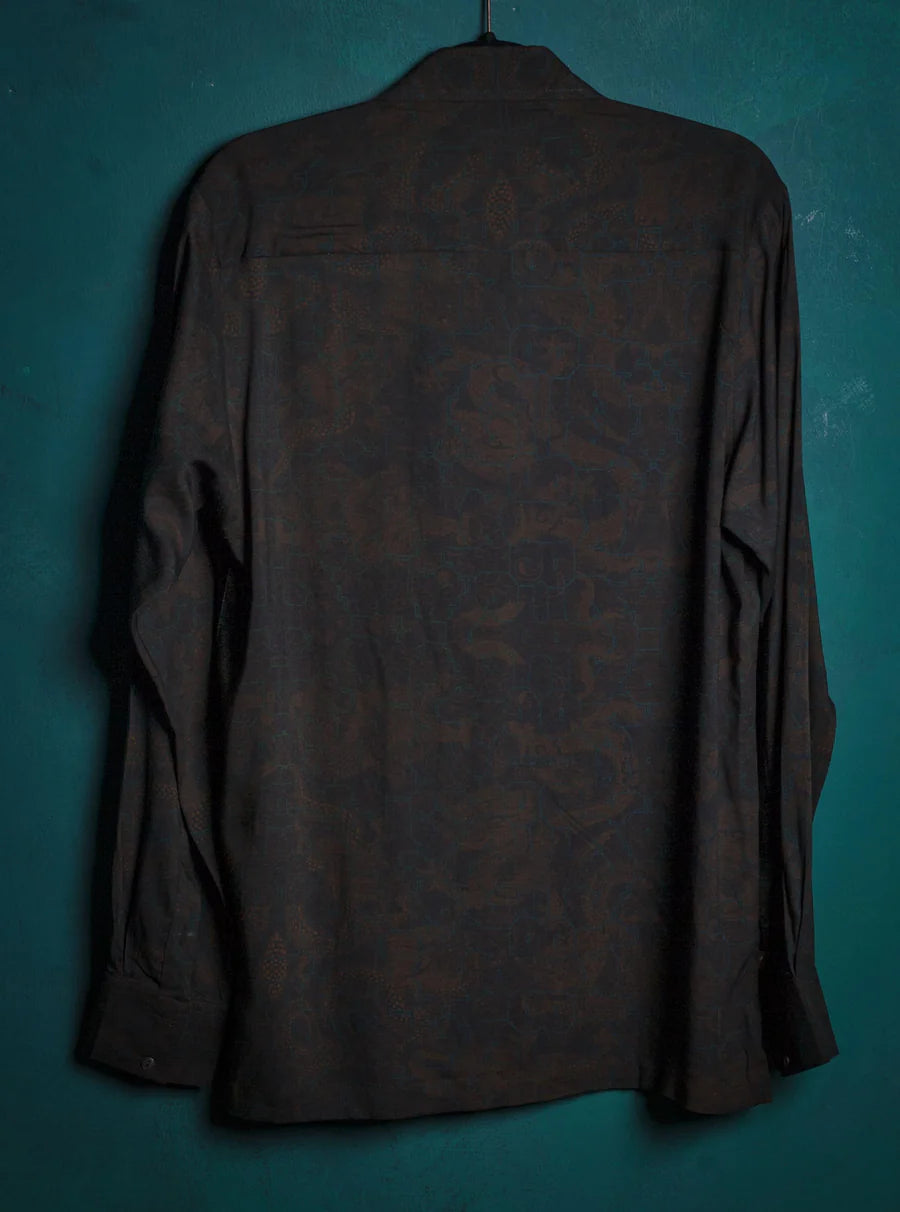 Yacxilan - Full Sleeves viscose - GOLDEN DRAGON