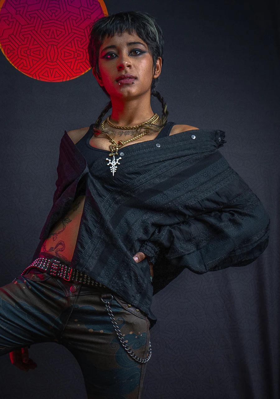 Yacxilan - Longsleeve FRUFRU - Japanese Uragiri BOHO