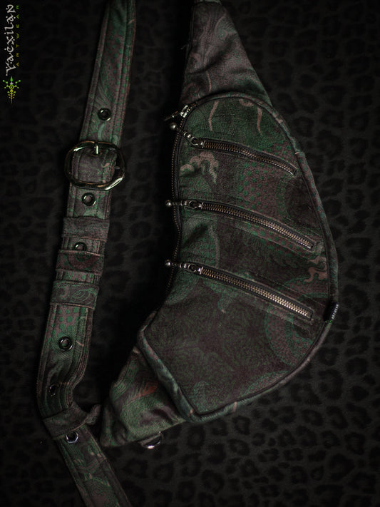 Botta Bag - Velvet Fawn Buckle - MOSS DRAGONS