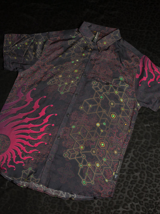 Shirt Half Sleeves - Bamboo - FOSSIL