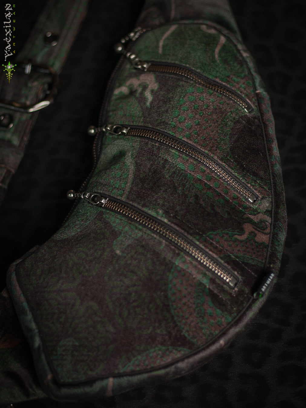 Botta Bag - Velvet Fawn Buckle - MOSS DRAGONS
